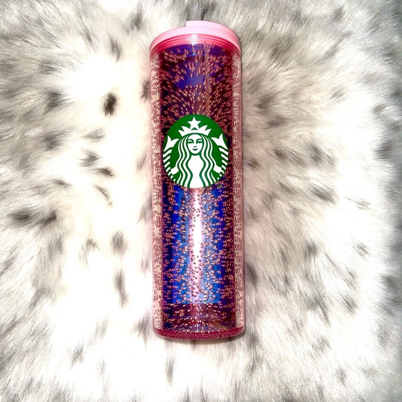 Starbucks Other - 💗💗Starbucks glitter holiday coffee cup tumbler💗